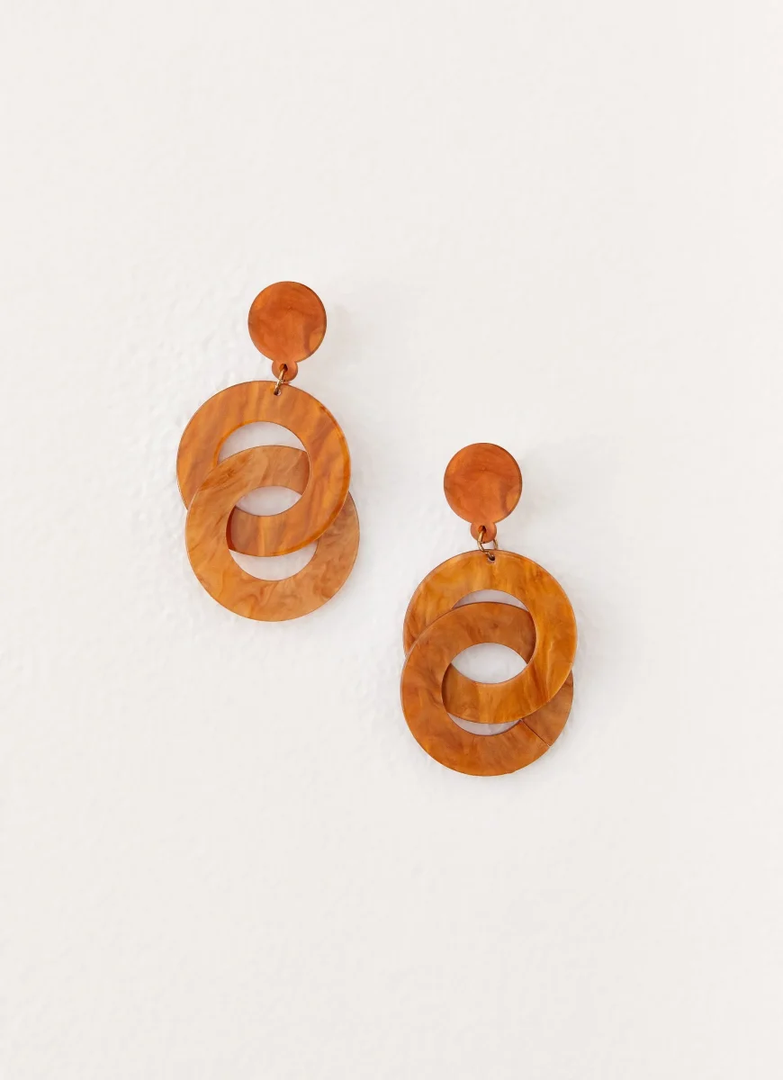 Bijou Earrings – Brown