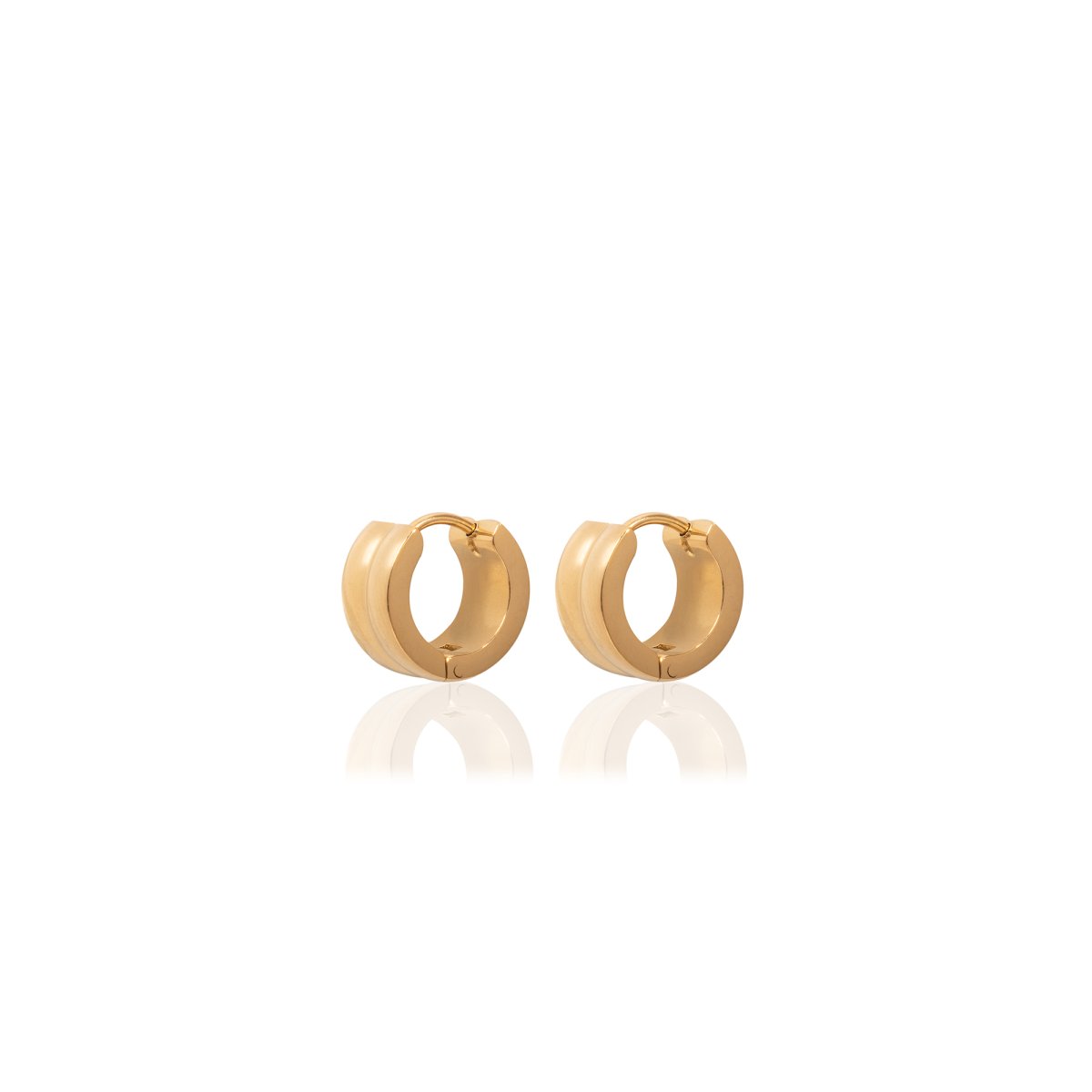 Gold Bonnie Hoops