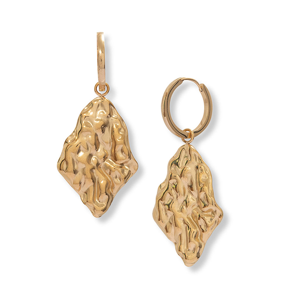 Gold Lumi Hoops