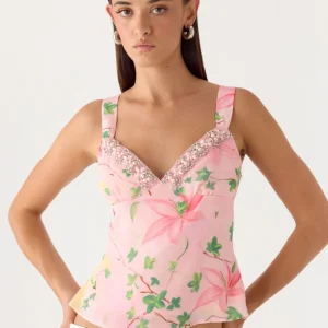 Loop Cami Top - Blooming Spring
