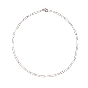 Silver Cable Chain Necklace