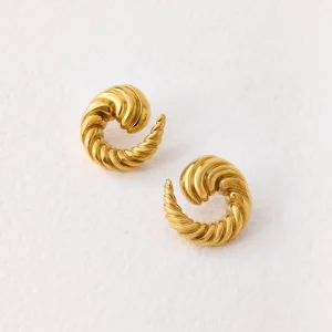 Wildfire Earrings - Gold