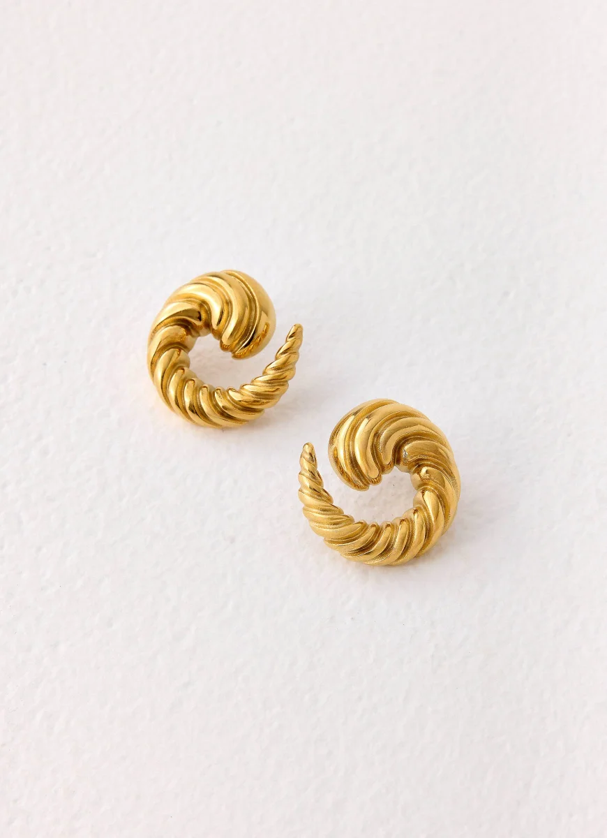 Wildfire Earrings – Gold